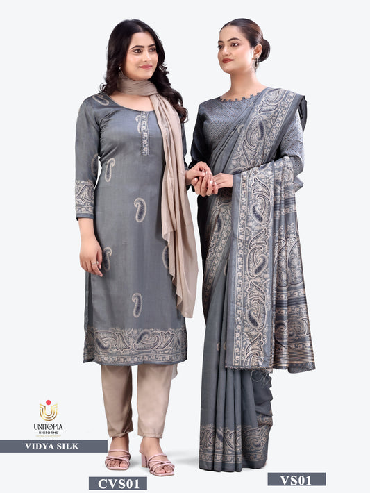 VIDYA SILK / UNIFORMS SAREES & SUIT (VS01 - VS02)
