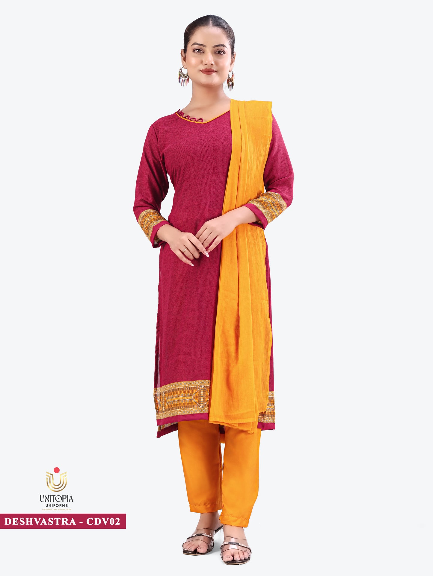 DESHVASTRA / UNIFORMS SAREES & SUIT (DV01 - DV02 - DV03)