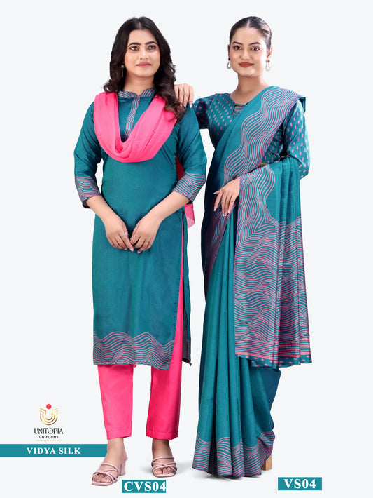 VIDYA SILK / UNIFORMS SAREES & SUIT (VS03 - VS04)
