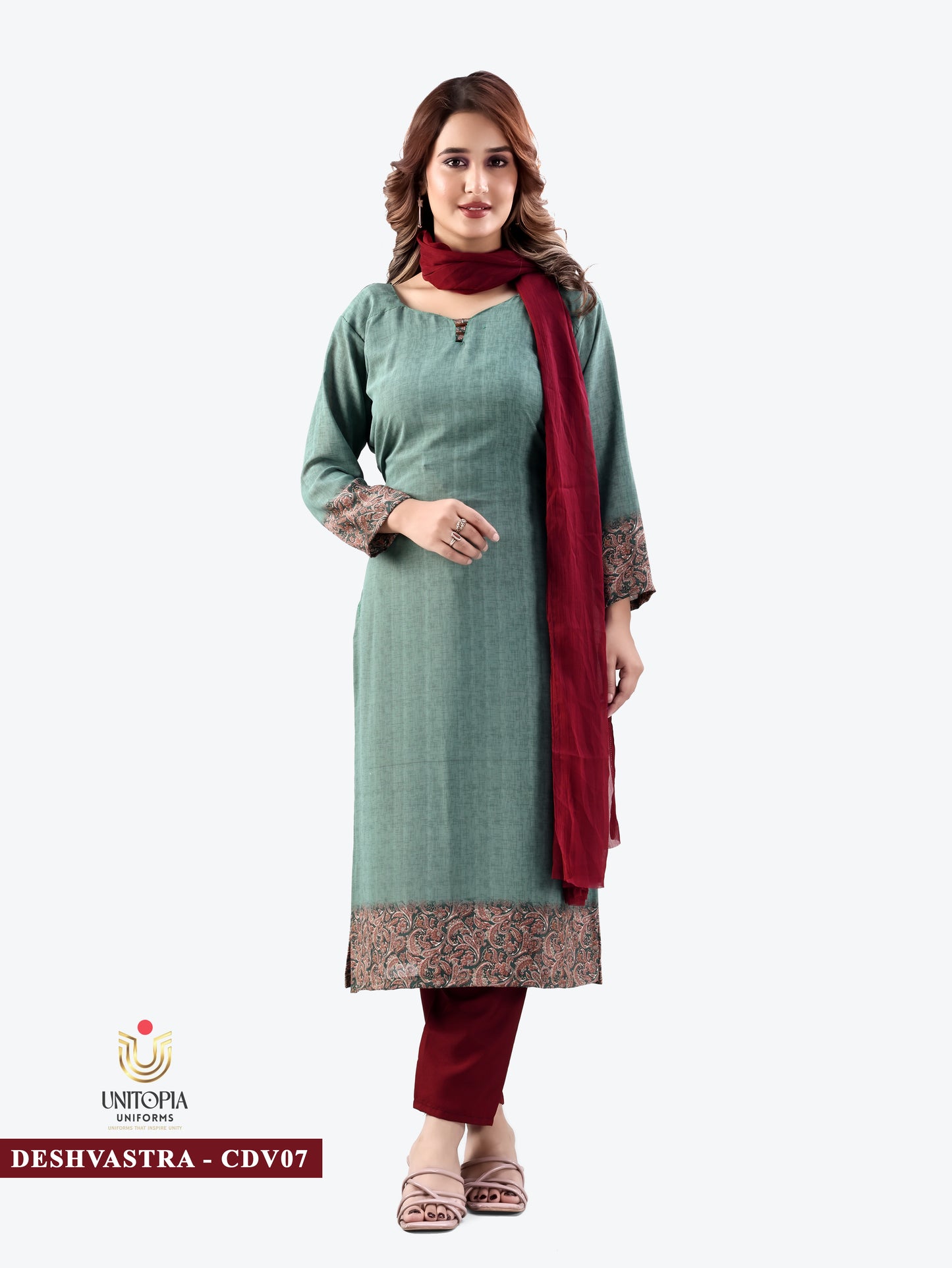 DESHVASTRA / UNIFORMS SAREES & SUIT (DV07)