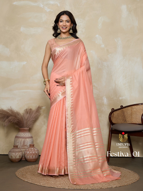 FESTIVA SAREE - Functional Wear (FS01,02,03,04)
